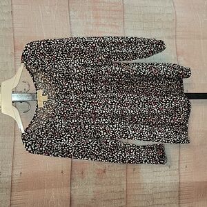 Michael Kors Heart Design Blouse